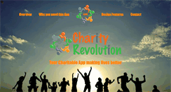Desktop Screenshot of charityrevolution.com